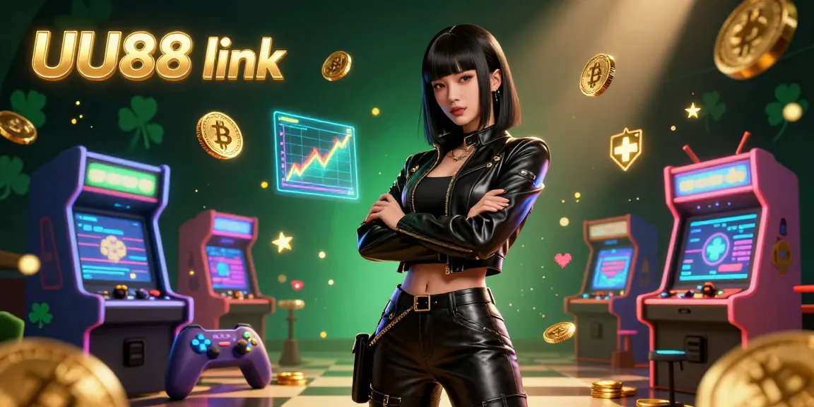 Engage with the UU88 link for thrilling casino gaming experiences featuring an Asian woman in a futuristic scene.