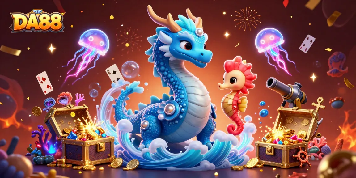 Experience thrilling casino gaming at DA88 with captivating underwater action and exciting gameplay elements.