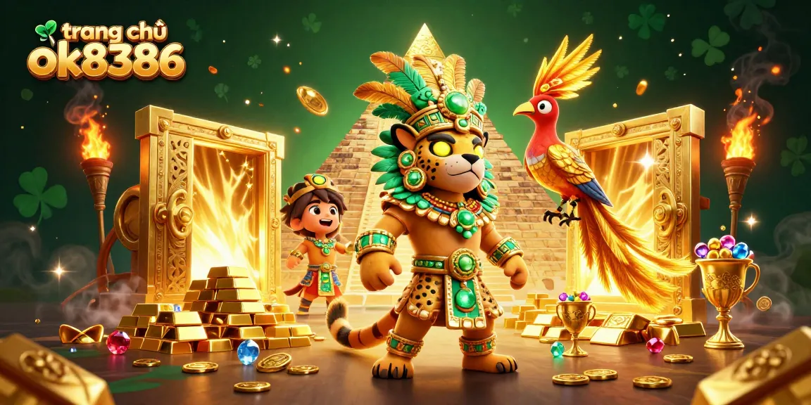 Exciting gameplay at trang chủ ok8386 with vibrant casino treasures and characters.